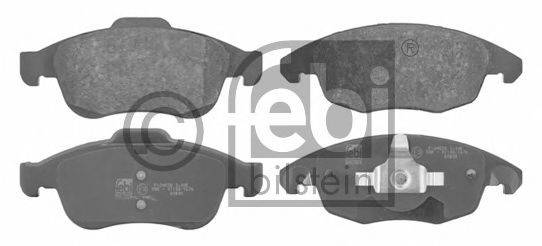 FEBI BILSTEIN 16713 Комплект гальмівних колодок, дискове гальмо