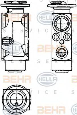 BEHR HELLA SERVICE 8UW351234121 Розширювальний клапан, кондиціонер