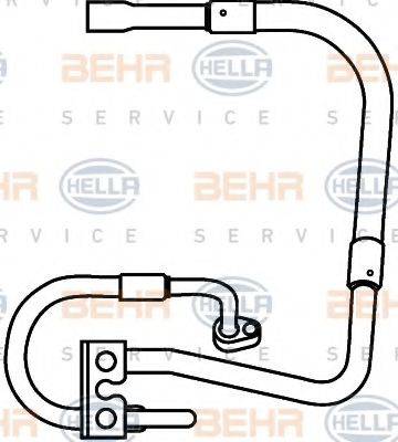 BEHR HELLA SERVICE 9GS351337281 Трубопровід високого тиску, кондиціонер