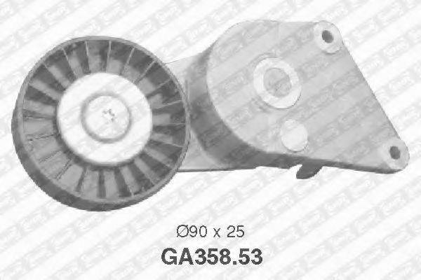 SNR GA35853 Натяжний ролик, полікліновий ремінь