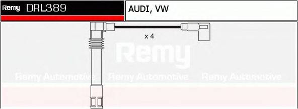 DELCO REMY DRL389 Комплект дротів запалювання