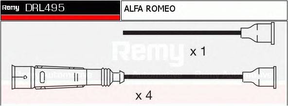 DELCO REMY DRL495 Комплект дротів запалювання