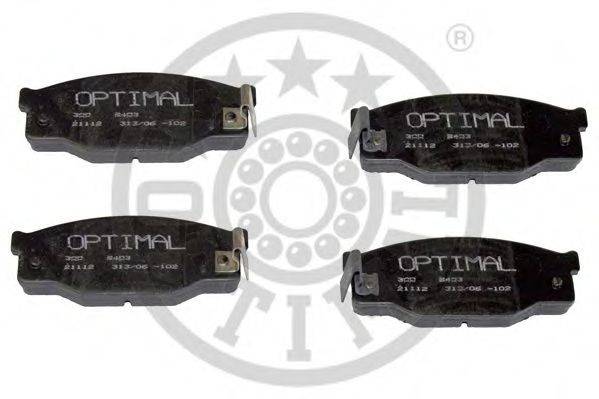 OPTIMAL 9403 Комплект гальмівних колодок, дискове гальмо
