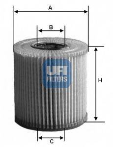 UFI 2500400 Масляний фільтр
