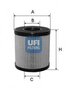 UFI 2506000 Масляний фільтр