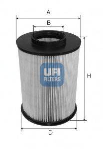 UFI 2767500 Повітряний фільтр