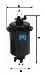 UFI 3155000 Паливний фільтр