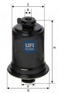 UFI 3155800 Паливний фільтр