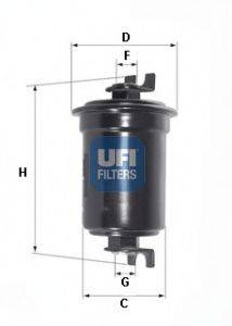 UFI 3165000 Паливний фільтр