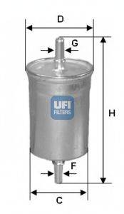 UFI 3184400 Паливний фільтр