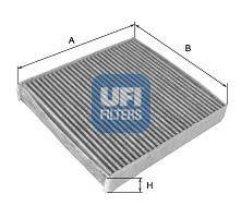 UFI 5411500 Фільтр, повітря у внутрішньому просторі