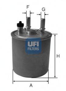UFI 2407300 Паливний фільтр
