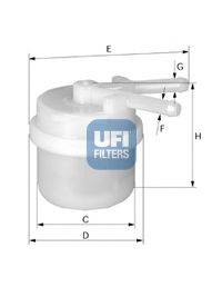 UFI 3102600 Паливний фільтр