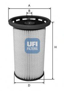 UFI 2602500 Паливний фільтр