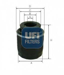 UFI 2357300 Масляний фільтр