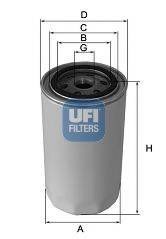 UFI 2357700 Масляний фільтр
