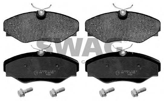 SWAG 60116191 Комплект гальмівних колодок, дискове гальмо