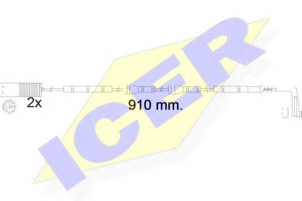 ICER 610540EC Сигналізатор, знос гальмівних колодок