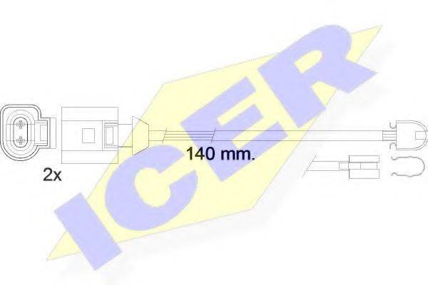 ICER 610547EC Сигналізатор, знос гальмівних колодок