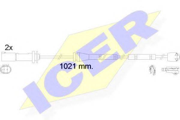 ICER 610554EC Сигналізатор, знос гальмівних колодок
