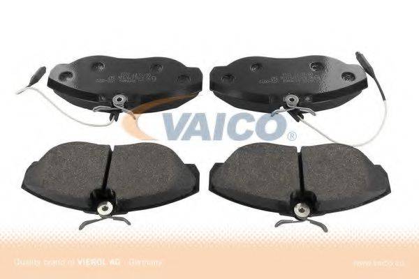 VAICO V220072 Комплект гальмівних колодок, дискове гальмо