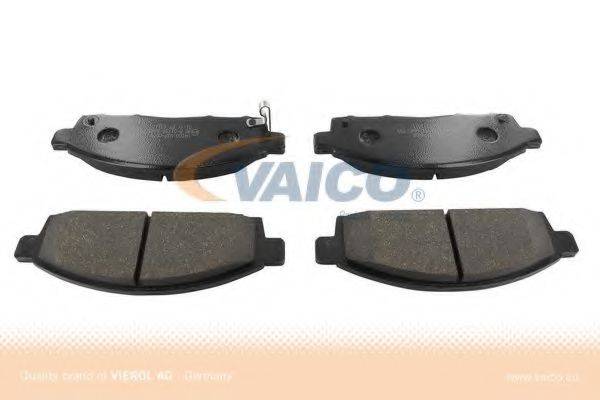 VAICO V370028 Комплект гальмівних колодок, дискове гальмо