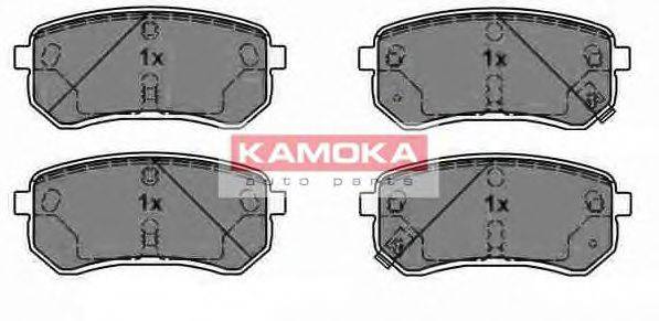 KAMOKA JQ1013906 Комплект гальмівних колодок, дискове гальмо