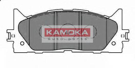 KAMOKA JQ101107 Комплект гальмівних колодок, дискове гальмо