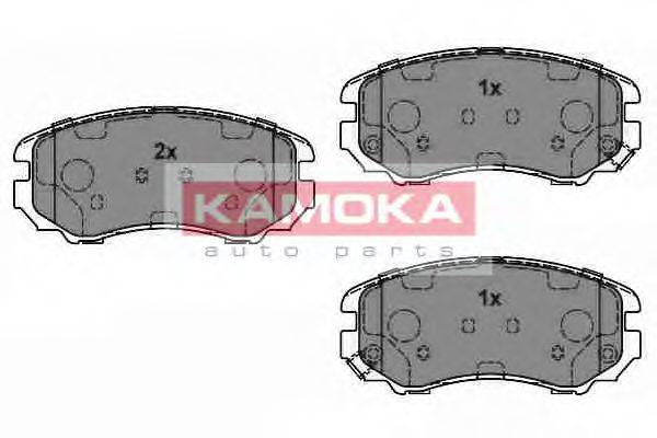 KAMOKA JQ101142 Комплект гальмівних колодок, дискове гальмо