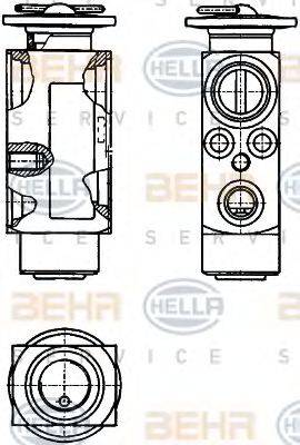 HELLA 8UW351234121 Розширювальний клапан, кондиціонер