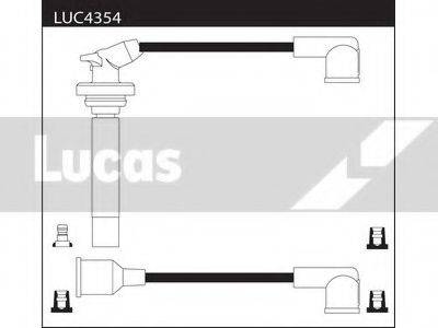 LUCAS ELECTRICAL LUC4354 Комплект дротів запалювання