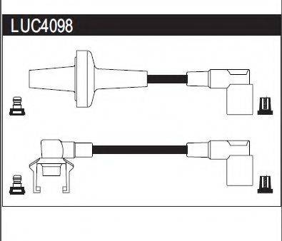 LUCAS ELECTRICAL LUC4098 Комплект дротів запалювання