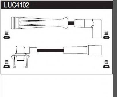 LUCAS ELECTRICAL LUC4102 Комплект дротів запалювання