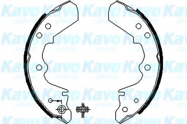 KAVO PARTS BS3900 Комплект гальмівних колодок