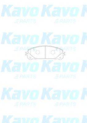KAVO PARTS BP9140 Комплект гальмівних колодок, дискове гальмо
