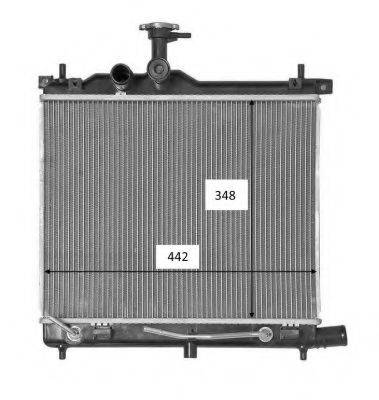 NRF 58460 Радіатор, охолодження двигуна