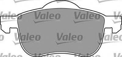 VALEO 597320 Комплект гальмівних колодок, дискове гальмо