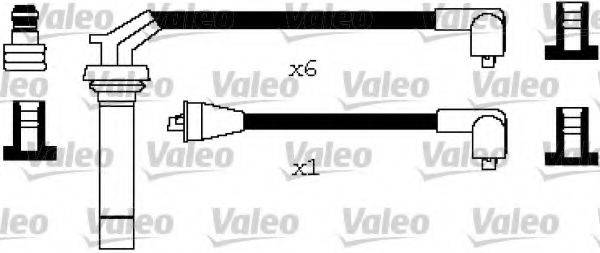 VALEO 346652 Комплект дротів запалювання