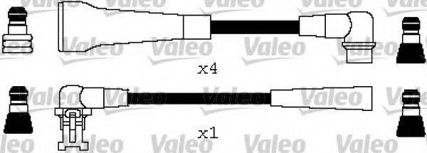 VALEO 346607 Комплект дротів запалювання