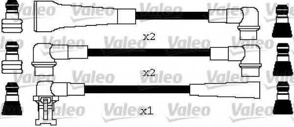 VALEO 346606 Комплект дротів запалювання