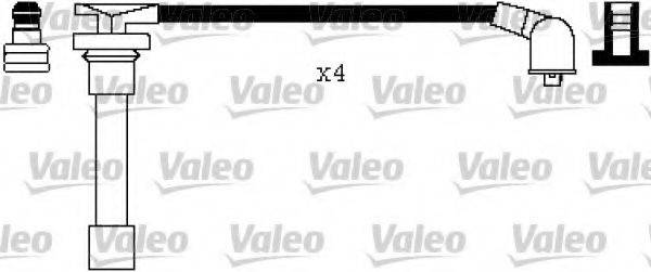 VALEO 346551 Комплект дротів запалювання