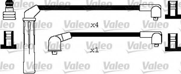VALEO 346308 Комплект дротів запалювання