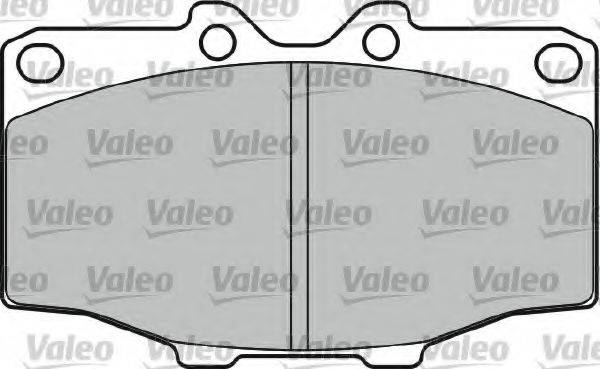 VALEO 598921 Комплект гальмівних колодок, дискове гальмо