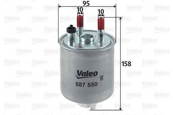 VALEO 587550 Паливний фільтр