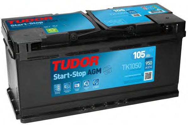 TUDOR TK1050 Стартерна акумуляторна батарея; Стартерна акумуляторна батарея