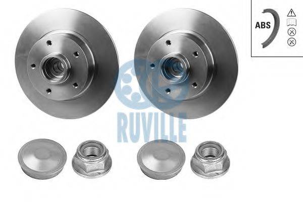 RUVILLE 5513BD гальмівний диск