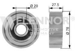 FLENNOR FU21905 Паразитний / провідний ролик, полікліновий ремінь
