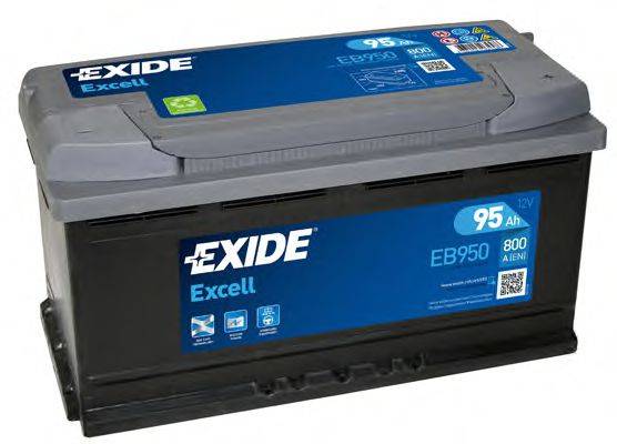 EXIDE EB950 Стартерна акумуляторна батарея; Стартерна акумуляторна батарея