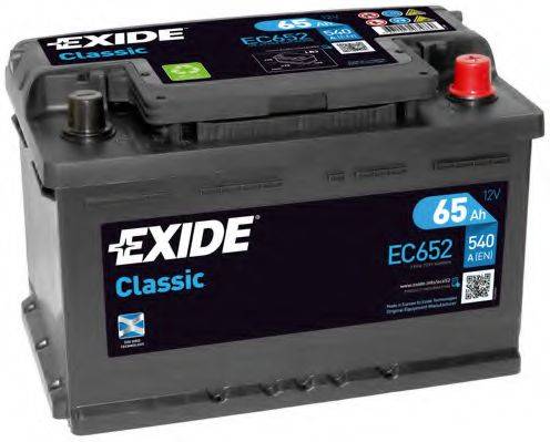 EXIDE EC652 Стартерна акумуляторна батарея; Стартерна акумуляторна батарея