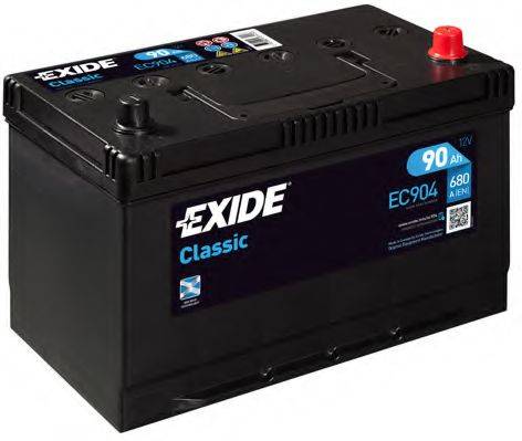 EXIDE EC904 Стартерна акумуляторна батарея; Стартерна акумуляторна батарея